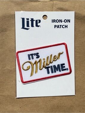 Miller Lite Iron-On Patch